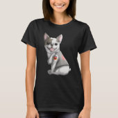 Frenchie Ik hou van Tattoo Dog Funny Moederdag T-shirt (Voorkant)