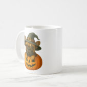 Frenchie in Pumpkin Koffiemok (Voorkant links)