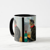 Frenchie Indigo Mok (Voorkant links)