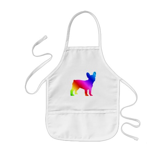 Frenchie Kinder Schort (Voorkant)