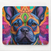 Frenchie Leuke Verjaardagsfantasie Muismat (Voorkant)