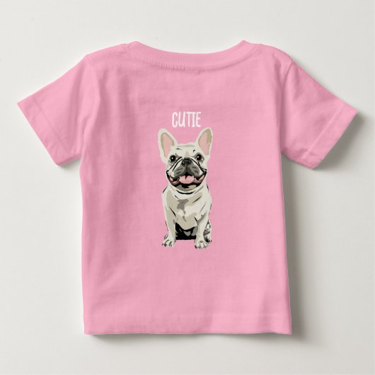 Frenchie, lieve hond (Achterkant)