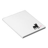 Frenchie Love Notitieblok (Schuin)