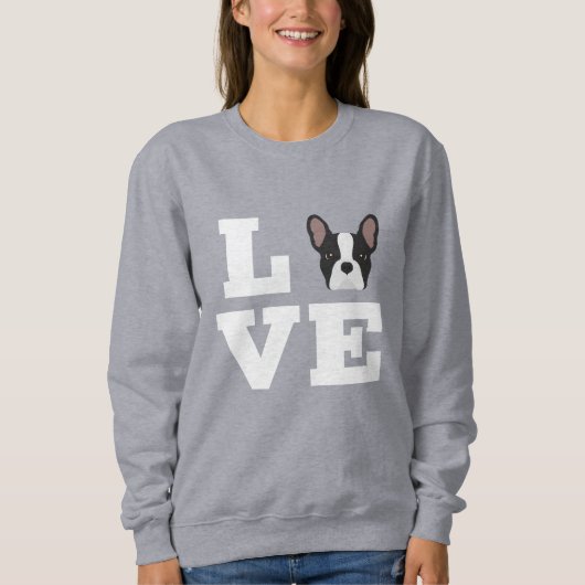 Frenchie Love Sweatshirt (Voorkant)