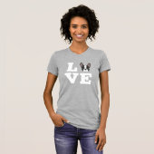 Frenchie Love T-shirt (Voorkant volledig)