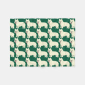 Frenchie Lover Fleece Deken (Voorkant (Horizontaal))