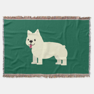 Frenchie Lover Green Deken