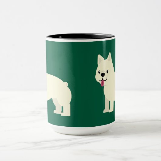 Frenchie Lover Green Mok (Midden)