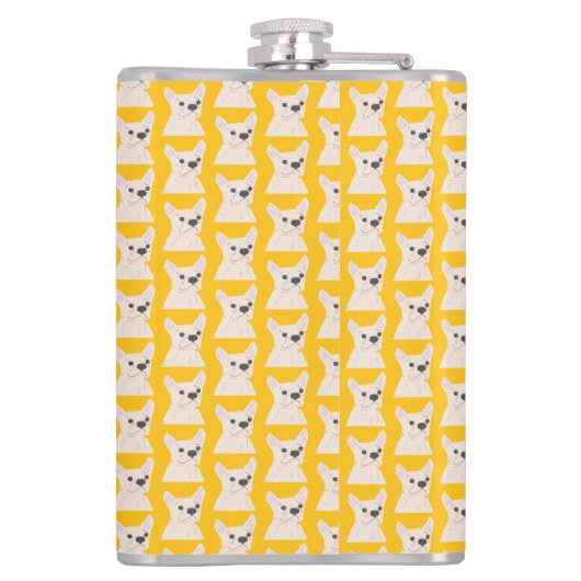 Frenchie Lover Heupfles (Achterkant)