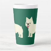 Frenchie Lover Latte Mok (Voorkant)