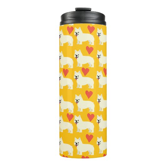 Frenchie Lover Thermosbeker (Voorkant)