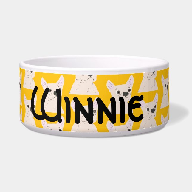 Frenchie Lover Voerbakje (Voorkant)