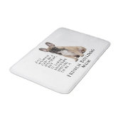 Frenchie Ma Bath Mat (Gekanteld)