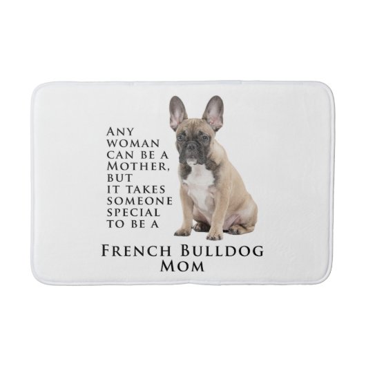 Frenchie Ma Bath Mat (Voorkant)