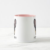 Frenchie Ma Black en Tan French Bulldog Mok (Midden)