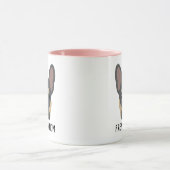 Frenchie Ma Blue en Tan French Bulldog Mok (Midden)