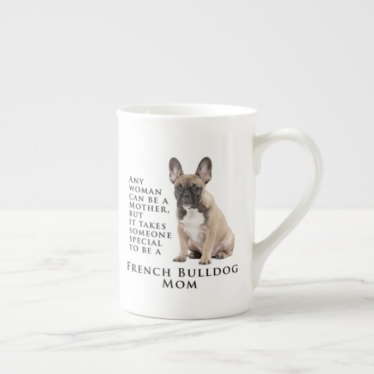 Frenchie Ma Bone China Mok (Rechts)
