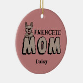 Frenchie Ma French Bulldog Lover Keramisch Ornament (Rechts)