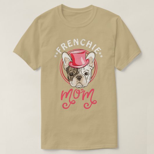 Frenchie Ma French Bulldog T-shirt (Design voorkant)
