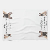 Frenchie Ma Kitchen Towel Theedoek (Horizontaal)