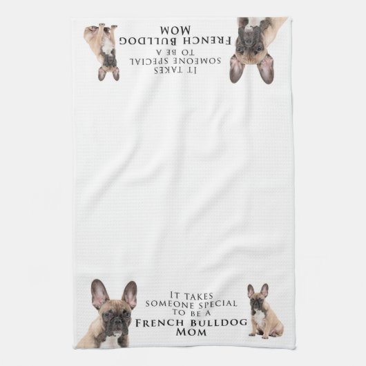 Frenchie Ma Kitchen Towel Theedoek (Verticaal)