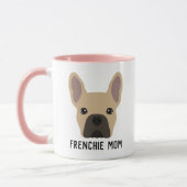 Frenchie Ma Light Fawn French Bulldog Mok (Links)