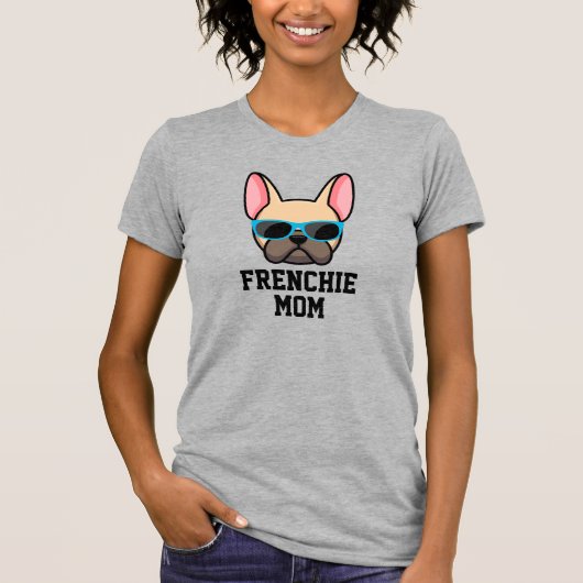 Frenchie Ma Light Fawn French Bulldog T-shirt (Voorkant)