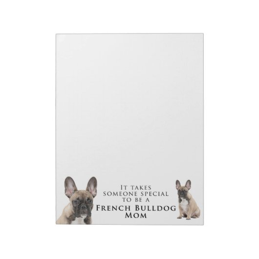 Frenchie Ma Note Pad Notitieblok (Linkerzijde)
