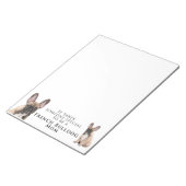 Frenchie Ma Note Pad Notitieblok (Schuin)