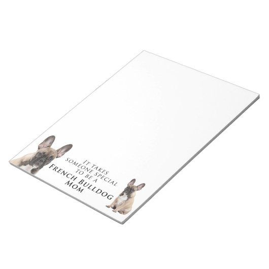 Frenchie Ma Note Pad Notitieblok (Schuin)