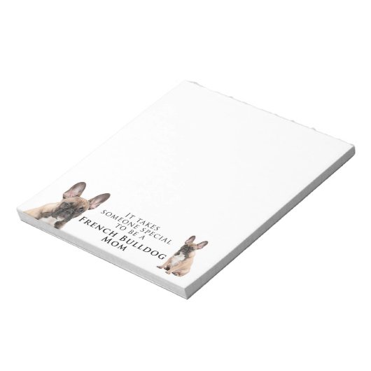 Frenchie Ma Note Pad Notitieblok (Linkerzijde)