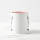 Frenchie Ma White French Bulldog Mok (Midden)