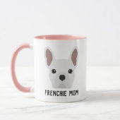 Frenchie Ma White French Bulldog Mok (Links)