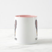 Frenchie Mam Lila en Tan French Bulldog Mok (Midden)