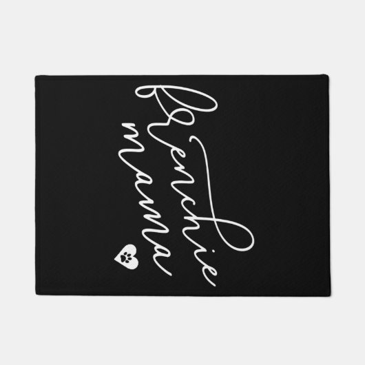 Frenchie mam Sweat Womens French Bulldog Apparel Deurmat (Voorkant)