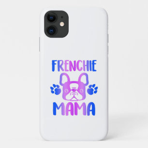 Frenchie Mama Bulldog voor Dog Mam Fur Mama Funny Case-Mate iPhone Case