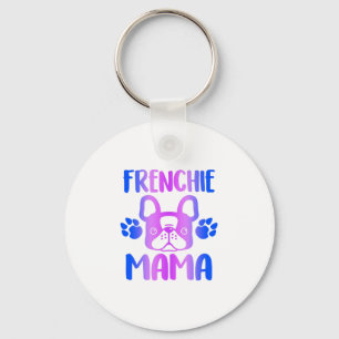Frenchie Mama Bulldog voor Dog Mam Fur Mama Funny Sleutelhanger
