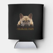 frenchie mama | cadeau van franse stierenhond blikjeskoeler (Voorkant)