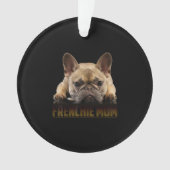 frenchie mama | cadeau van franse stierenhond ornament (voorkant)