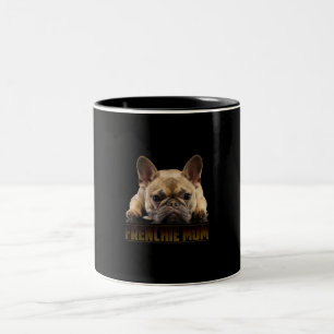 frenchie mama   cadeau van franse stierenhond tweekleurige koffiemok