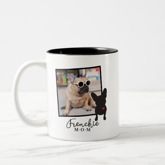 Frenchie mama Coffee Mok Voeg je foto toe (Links)