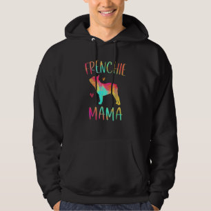 Frenchie Mama Colorful French Bulldog Dog mama Hoodie