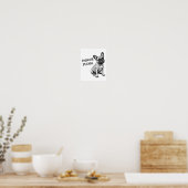 Frenchie Mama Cute French Bulldog Dog mama Poster (Keuken)