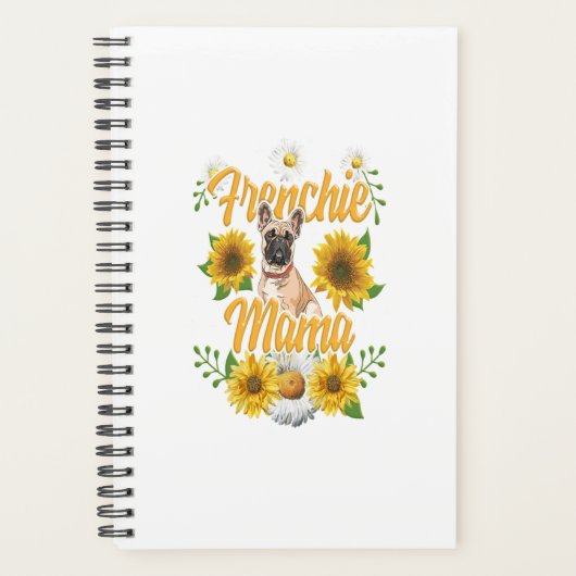 Frenchie Mama French Bulldog Dog mama Fur Mama Planner (Voorkant)