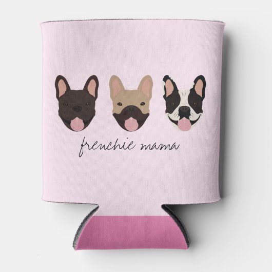 Frenchie Mama French Bulldogs Blikjeskoeler (Voorkant)