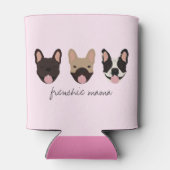 Frenchie Mama French Bulldogs Blikjeskoeler (Achterkant)