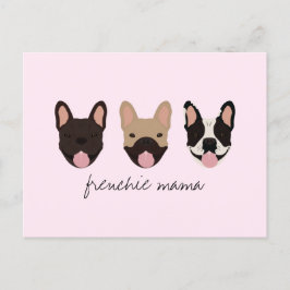 Frenchie Mama French Bulldogs Briefkaart