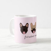 Frenchie Mama French Bulldogs Koffiemok (Voorkant links)