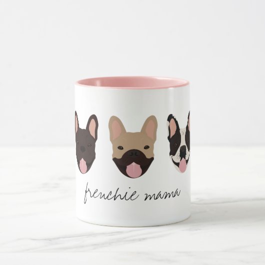 Frenchie Mama French Bulldogs Mok (Midden)