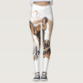 Frenchie mama leggings (Voorkant)